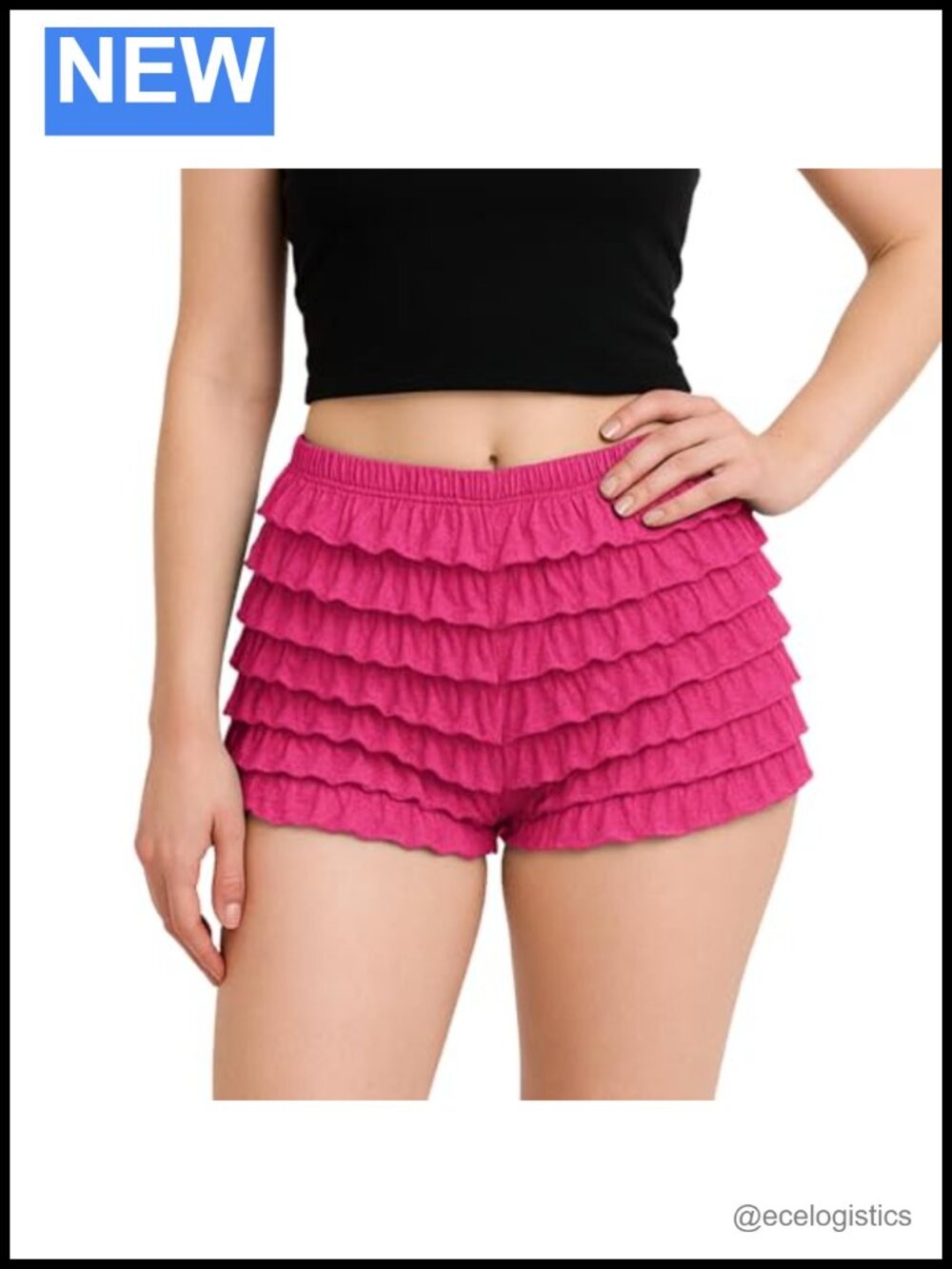 Ruffled Bloomers Lace Pettipants Nylon Dance Costume Underskirt